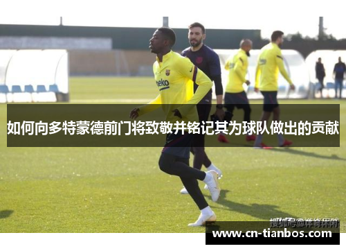如何向多特蒙德前门将致敬并铭记其为球队做出的贡献