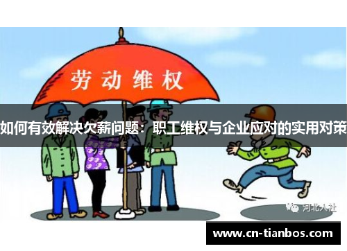 如何有效解决欠薪问题：职工维权与企业应对的实用对策
